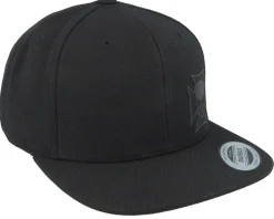 Best Born To Ride Maltese Cross Skull Black Patch Black Snapback -