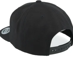 Best Born To Ride Maltese Cross Skull Black Patch Black Snapback -