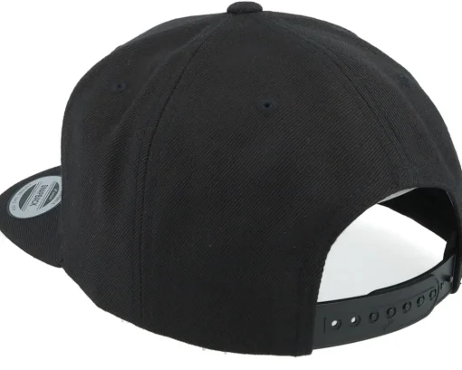 Best Born To Ride Maltese Cross Skull Black Patch Black Snapback -