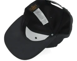 Best Born To Ride Maltese Cross Skull Black Patch Black Snapback -