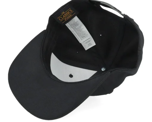 Best Born To Ride Maltese Cross Skull Black Patch Black Snapback -