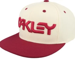 Online Oakley Mark Iii Arctic White/Iron Red Snapback -