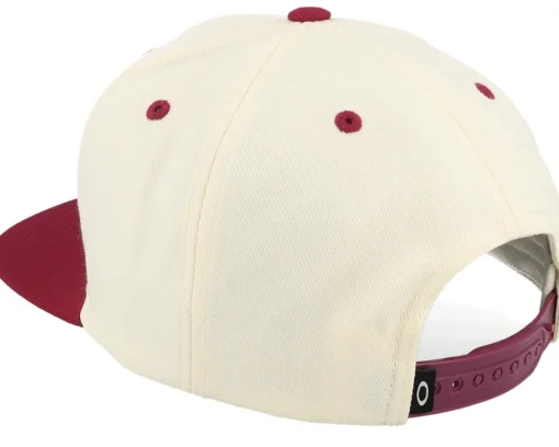 Golf-Oakley Mark Iii Arctic White/Iron Red Snapback -