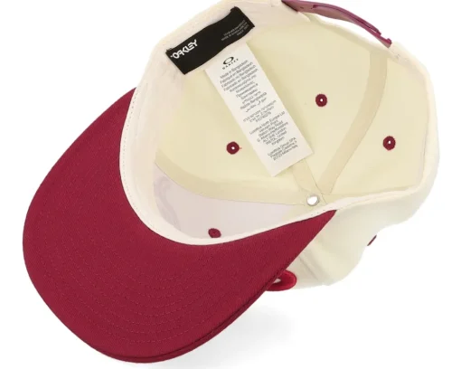 Golf-Oakley Mark Iii Arctic White/Iron Red Snapback -