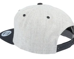 Snapback-Skillfish Marlin Fishing Heather Grey/Black Snapback -