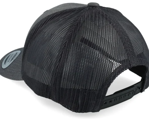 Trucker-Salty Crew Marlin Mount Retro Dark Heather Grey Trucker -