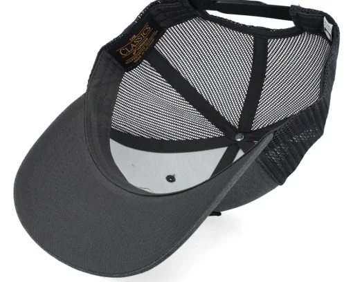 Trucker-Salty Crew Marlin Mount Retro Dark Heather Grey Trucker -