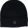 Cuff Beanies-Strøm & Borg Marstrand Black Cuff -