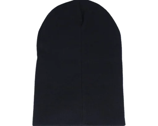 Long Beanies-Difuzed Marvel Core Logo Slouchy Black Long Beanie -
