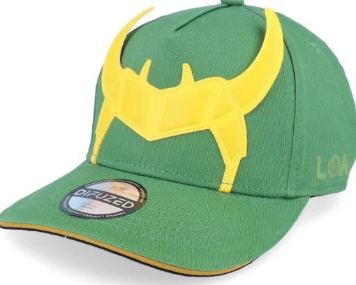Adjustable-Difuzed Marvel Loki Green/Yellow Adjustable -