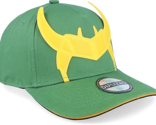 Adjustable-Difuzed Marvel Loki Green/Yellow Adjustable -