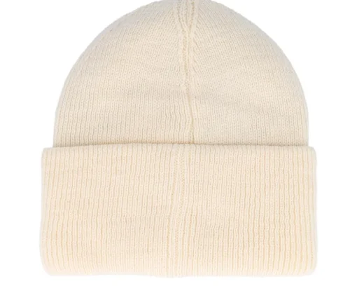 Discount Picture Mayoa Beanie D Ecru Cuff - White