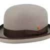 Bowler Hats-Mayser Melone Wobra Taupe Bowler -