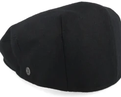 Fashion Jaxon & James Melton Wool Black Snap Cap -