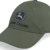 Dad Cap-John Deere Mens Cap Olive Dad Cap -