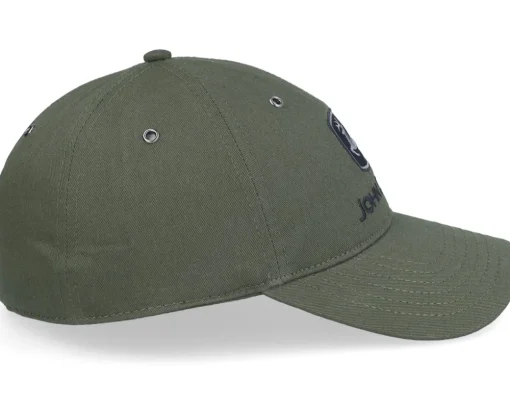 Dad Cap-John Deere Mens Cap Olive Dad Cap -