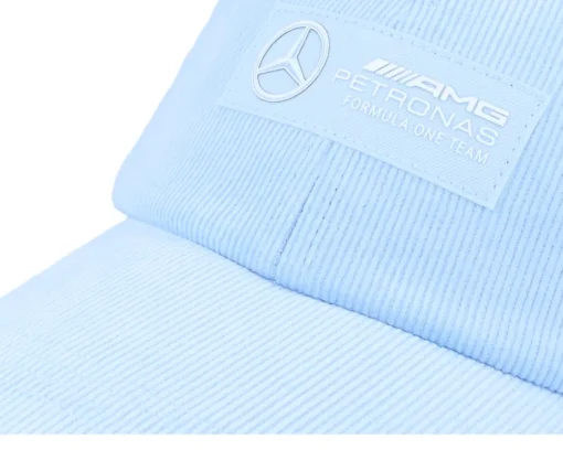 Dad Cap | Motor-Formula One Mercedes AMG F1 23 Retro Cord Dad Cap - Blue