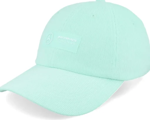 Dad Cap | Motor-Formula One Mercedes AMG F1 23 Retro Cord Dad Cap - Blue