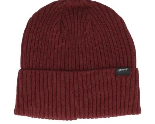 Outlet Appertiff Merino Burgundy Cuff - Red