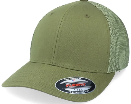 Blanks-Flexfit Mesh Buck Trucker -