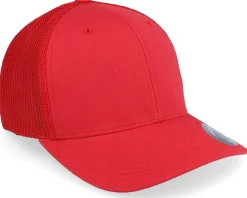 Fashion Flexfit Mesh Red Trucker -