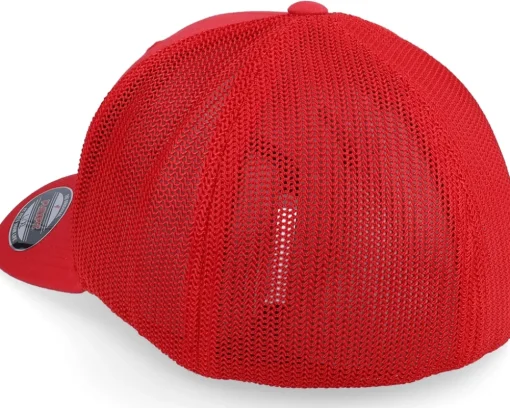 Fashion Flexfit Mesh Red Trucker -