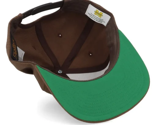 Snapback-Park Fields Michigan Wolverines 3d Logo Tan Snapback - Brown