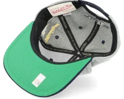 Outlet Mitchell & Ness Michigan Wolverines Melton Patch /Navy Snapback - Grey