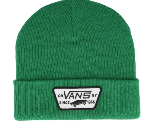 Cuff Beanies-Vans Milford Beanie Verdant Green Cuff -