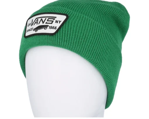 Cuff Beanies-Vans Milford Beanie Verdant Green Cuff -