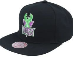 Online Mitchell & Ness Milwaukee Bucks Neon Tropical Hwc Snapback - Black