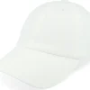 Dad Cap-Upfront Mini Organic Soft Low Baseball Cap Bright Dad Cap - White
