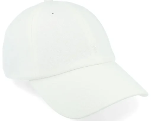 Dad Cap-Upfront Mini Organic Soft Low Baseball Cap Bright Dad Cap - White