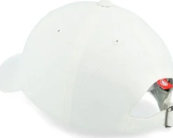Dad Cap-Upfront Mini Organic Soft Low Baseball Cap Bright Dad Cap - White