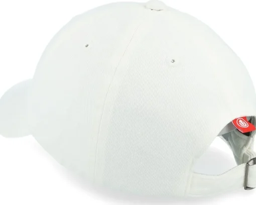 Dad Cap-Upfront Mini Organic Soft Low Baseball Cap Bright Dad Cap - White