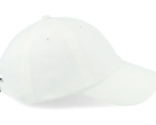 Dad Cap-Upfront Mini Organic Soft Low Baseball Cap Bright Dad Cap - White