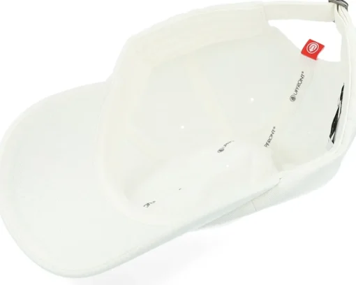 Dad Cap-Upfront Mini Organic Soft Low Baseball Cap Bright Dad Cap - White