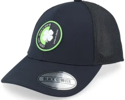 Trucker-Black Clover Mirror 2 Black/Black Mesh W Patch Trucker -
