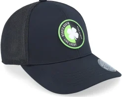 Trucker-Black Clover Mirror 2 Black/Black Mesh W Patch Trucker -