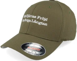 Online Scenes Mitt Hjärtas Fröjd & Eviga Längtan Olive Flexfit - Green