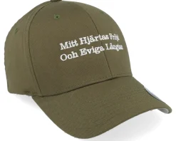 Online Scenes Mitt Hjärtas Fröjd & Eviga Längtan Olive Flexfit - Green