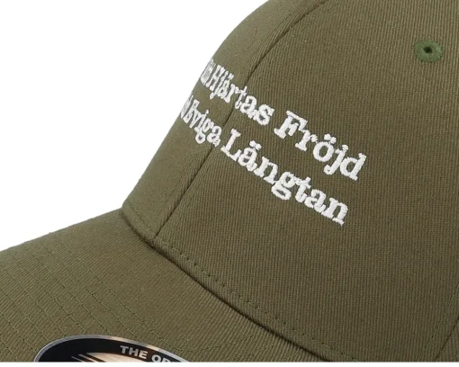Online Scenes Mitt Hjärtas Fröjd & Eviga Längtan Olive Flexfit - Green