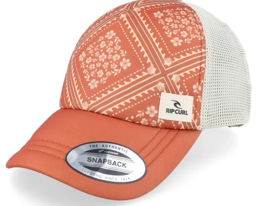 Trucker-Rip Curl Mixed Rust Trucker -