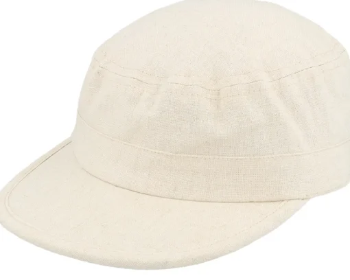 5-Panel-MJM Hats Mjm Cuba Hør/Bomuld Natural Army -