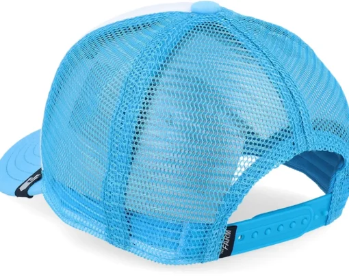 Kids-Goorin Bros. Mo' Bizness Light Blue/White A-Frame Trucker -