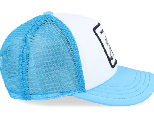 Kids-Goorin Bros. Mo' Bizness Light Blue/White A-Frame Trucker -