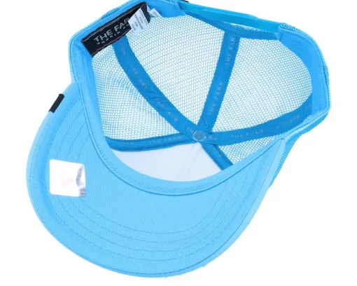 Kids-Goorin Bros. Mo' Bizness Light Blue/White A-Frame Trucker -