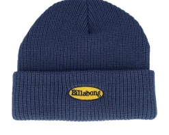 Cuff Beanies-Billabong Mogul Beanie Washed Royal Cuff -