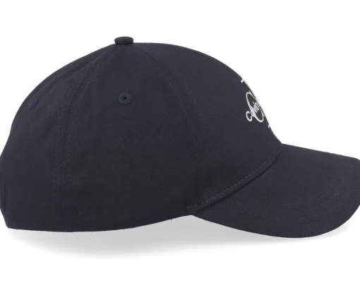 Dad Cap-Calvin Klein Monogram Cap Dad Cap - Black
