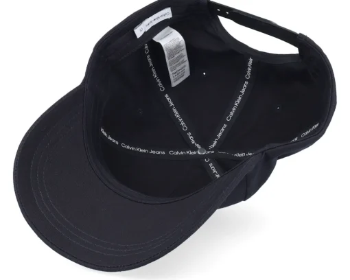 Dad Cap-Calvin Klein Monogram Cap Dad Cap - Black